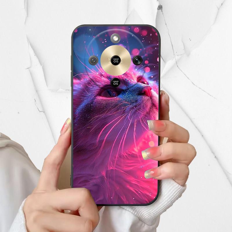 For Honor X9d Case Soft TPU Phone Case For Honor Magic8 Lite Matte Back Cover For Honor X70 Shockproof Silicone Bumper Funda