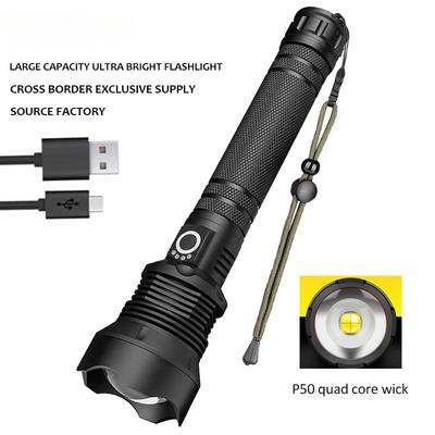 Lumină Puternică LED Distanță Lungă Exterior Impermeabil Zoom Iluminare Lanternă Portabilă