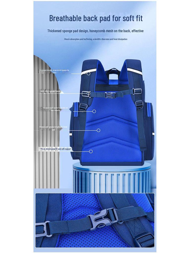 Leichter Rucksack mit Weltraum-Motiv für Kinder im Alter von 6-12 Jahren, Klassen 1-6