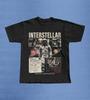 Maglietta Interstellar Christopher Nolan Film SciFi T-shirt Astronauta TARS Tesseract Pellicola Grafica Tee