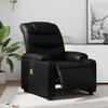 Vidaxl Foldable Massage Armchair, Electric, Black, Faux Leather