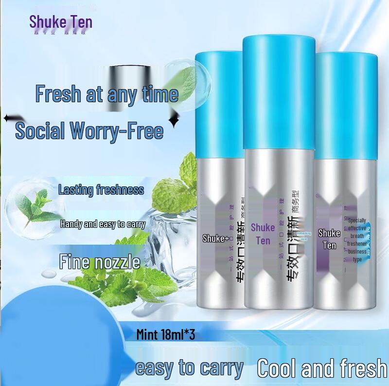 Shuke+ Oral Freshener Spray - Cool Mint