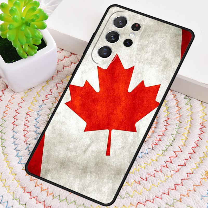 Canadian Flag Phone Case for Samsung Galaxy Note 10 Pro S26 Ultra S23 S24 FE S25 S21 S22 PLUS Shockproof Cove