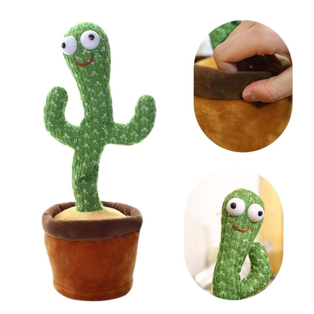 Dancing Cactus Toy Shake Dancing Toy Wiggle To Music Cactus Early Childhood Education Toy Cactus