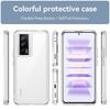 Für Poco F5 Pro Hülle Xiaomi Poco F5 Pro Capas Neue stoßfeste Stoßstange klar transparent mehrfarbig Fundas Poco F5 Cover