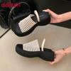 Fashion Fashion Platform Wedges Women Slippers Shoes Footwear Thick Soled Ladies Wedges Heeled Slippers Shoes Female Slides Sandals