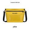 Waterproof PVC Beach & Swim Bag with Water-Repellent Zipper - Portable Outdoor Handbag