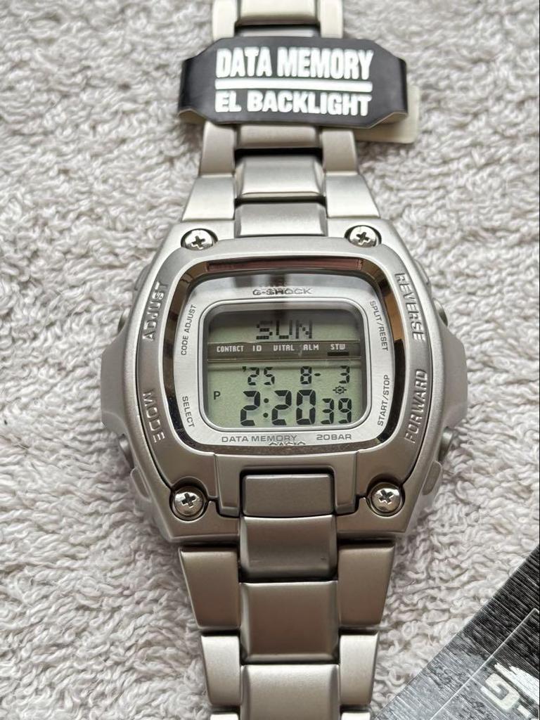 [USED] Casio MRG-210 Stainless Steel with Box, Roll Tag, Tag, and Instruction Manual