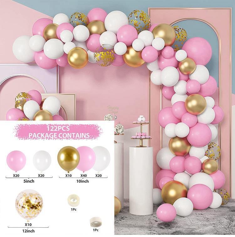 Balloon Set Birthday Party Scene Decoration Balloon Chain Balloon Arch Set