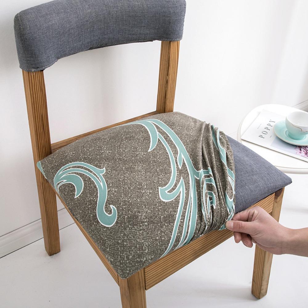 Gram Weight 160gsm Restaurant Stretch Chair Cover Removable Washable Dustproof Chair Surface Seat Protector