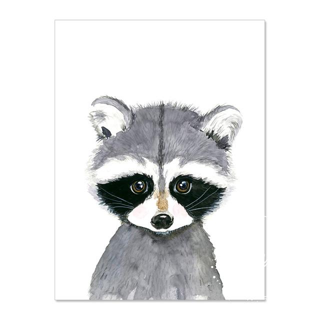 

Листы для украшения животных, настенные художественные плакаты, детские холсты, картины для детской комнаты, декоративные принты, настенные постеры без рамки 21*30cm No Frame