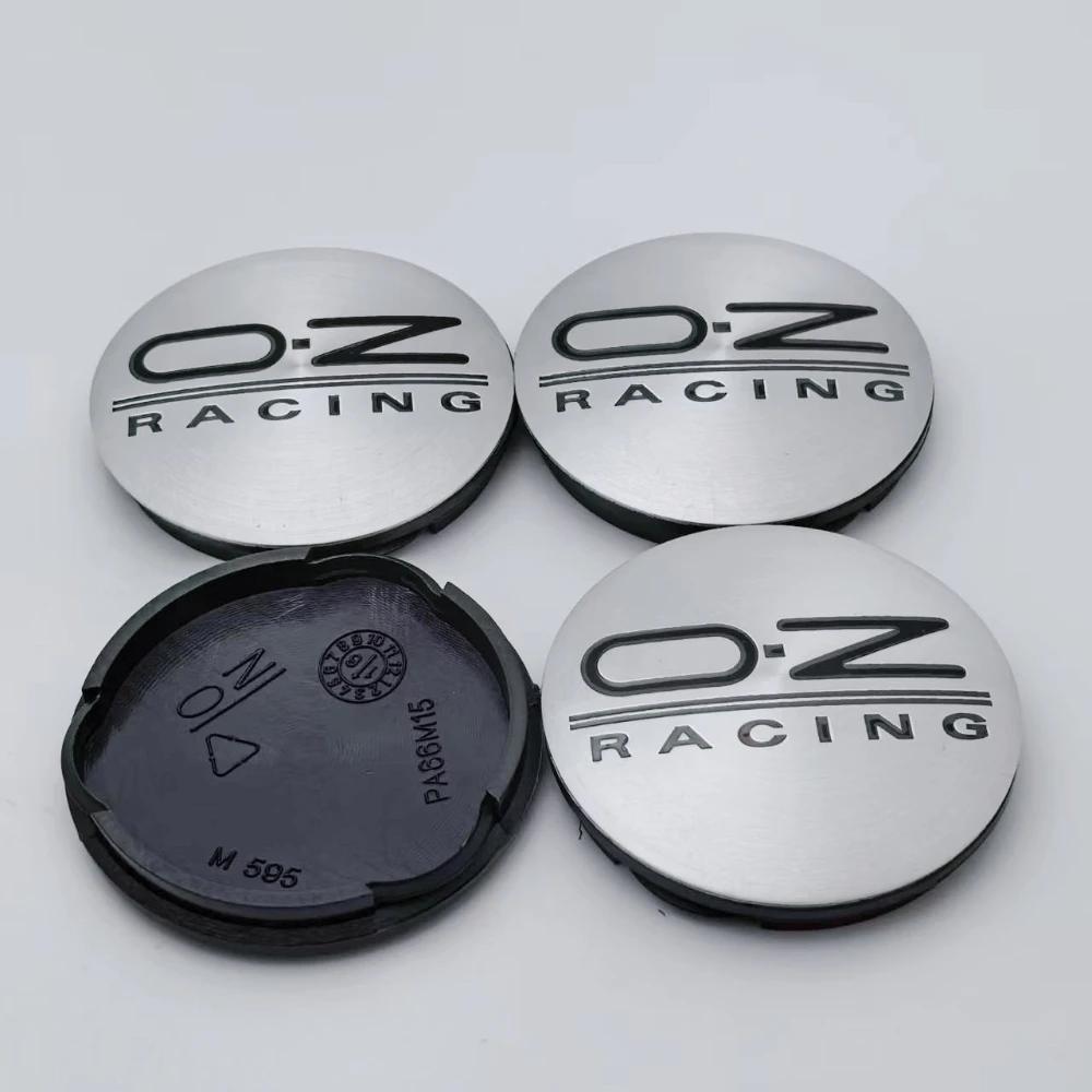 4pcs M595 OZ Racing Sport Logo Emblem Car Wheel Center Caps 62MM 58MM Wheel Hub Cap O.Z Badge Rim Hubcaps Cover Car Accessories