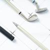 Luxe Golf Cadeau Balpen Set Bureau Mini Golf Groen Metalen Pen Gepersonaliseerd Custom Logo Naam Docent Cadeau Schoolbenodigdheden
