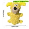 Funny Cartoon Squeaky Dog Bite-resistant Creative Pet Shake Sound Portable Wear-resistant Pet Chew Relieve Boredom