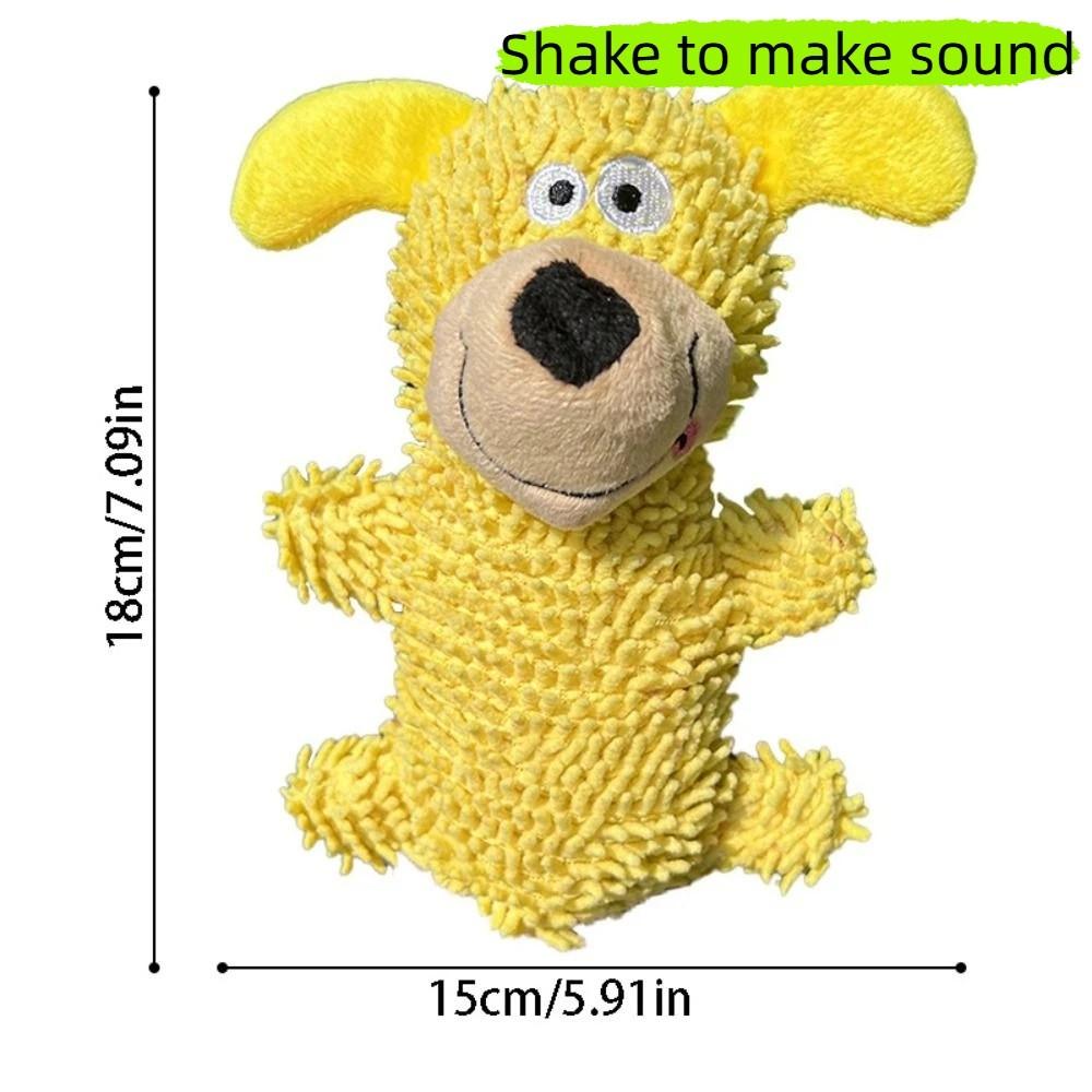 Funny Cartoon Squeaky Dog Bite-resistant Creative Pet Shake Sound Portable Wear-resistant Pet Chew Relieve Boredom