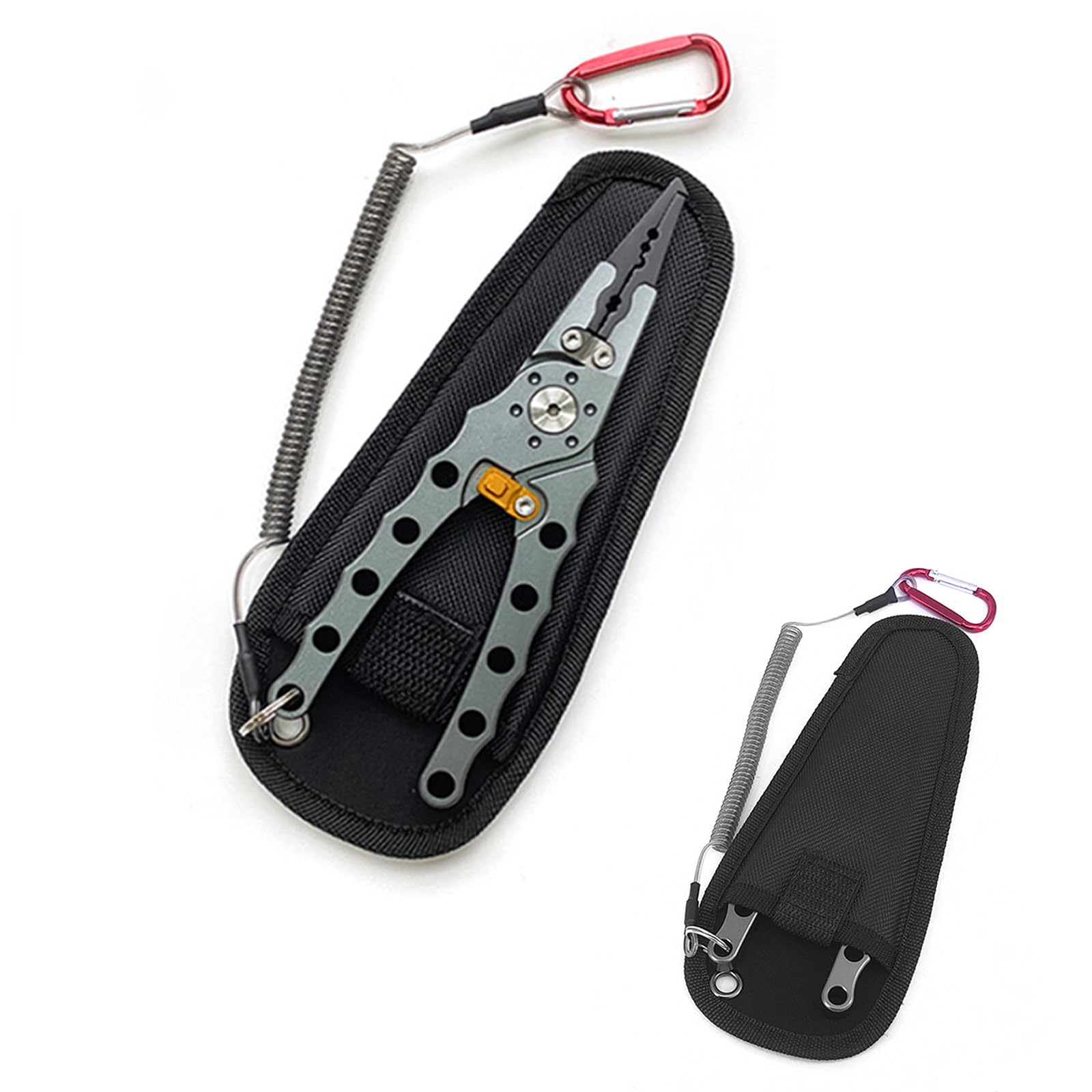 

Tusamika Рыба Легкая Рыба Рыболовный Крючок Леска Рыбалка Легко Захватываемый Карабин Веревка и Хранение Захват, Захват, Держатель, Захват, Съемник, Резак, Снасть, чёрный