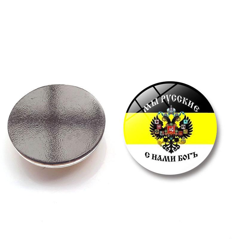 Cccp Soviet Army Red Star Brooches Pin Glass Cabochon Art Round Badges Logo Collarpins Jewelry For Friends Gift