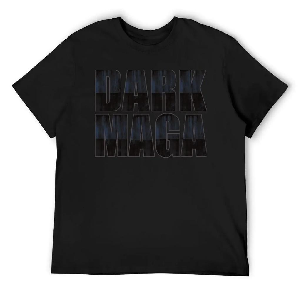 DARK MAGA with Dark Rusty Texture Design T-Shirt Tshirts Personalised Plus Size Tops Shirts Graphic Tee Men Clothings