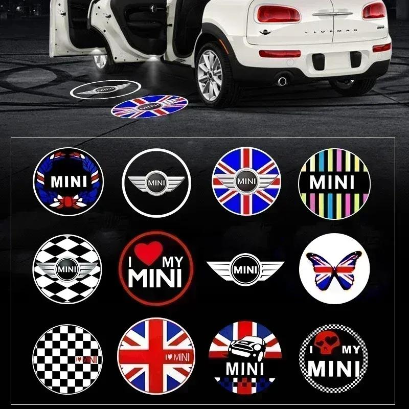 2 Stück LED-Licht Auto Tür Projektor Willkommenslicht Für BMW Mini Cooper Works R55 R56 R50 R60 R61 F54 F55 F56 F60 Zubehör