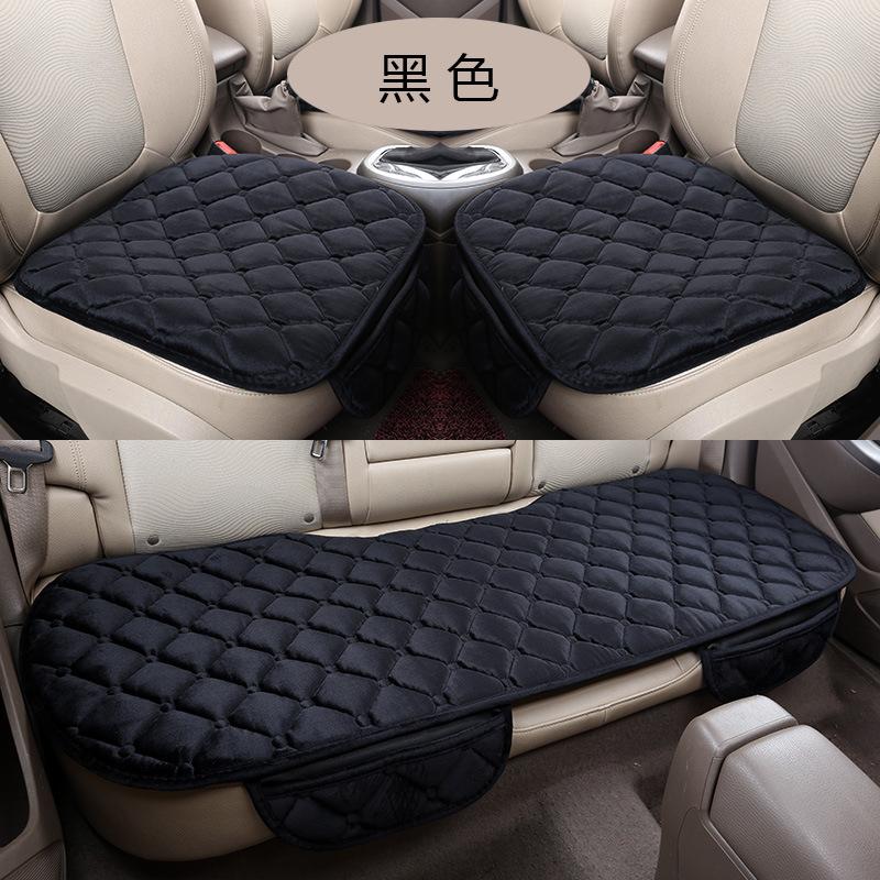 Winter Warm Car Seat Cover Driver Seat Cushion Non-Slip Vehicles Chair Pad Mat Car Seat Protector for Car Home Office 1PC
