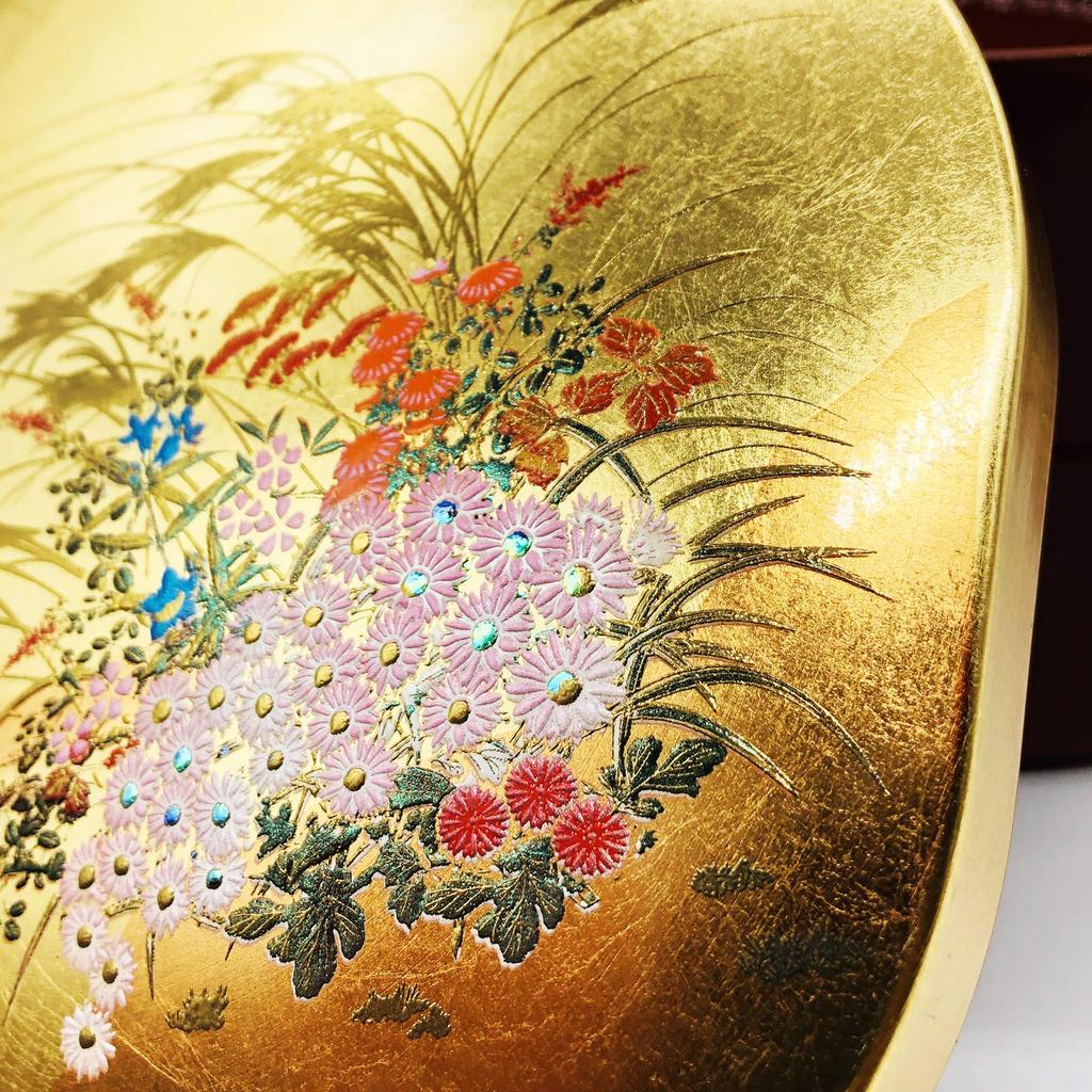 Maeju lacquerware Miyabi 5.0 Flower Weight 6R-507 Red