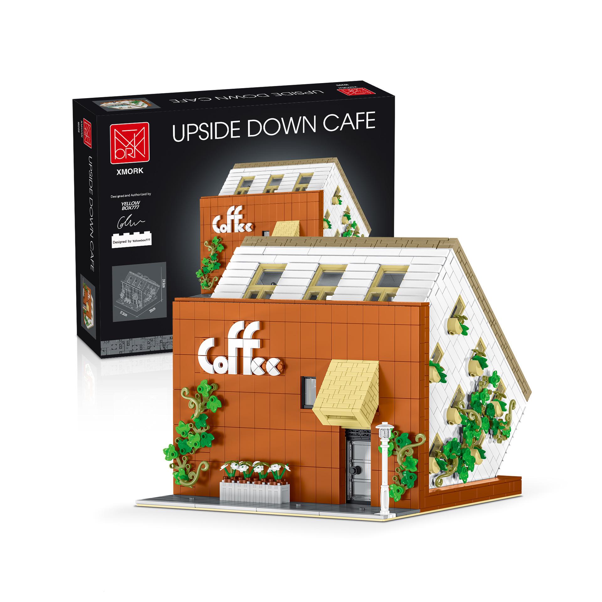 Moke City Street Scene Villa Building Blocks Toy for Kids