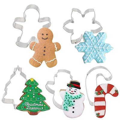 Vykrajovátka na vánoční cukroví Formička na vánoční stromeček Vánoční ozdoba na dort Navidad Dárek na pečení Forma na sušenky