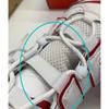 Pre-owned NikeAir More Uptempo White Varsity Red Outline GS 2021 DJ5988-100-P26084063193350