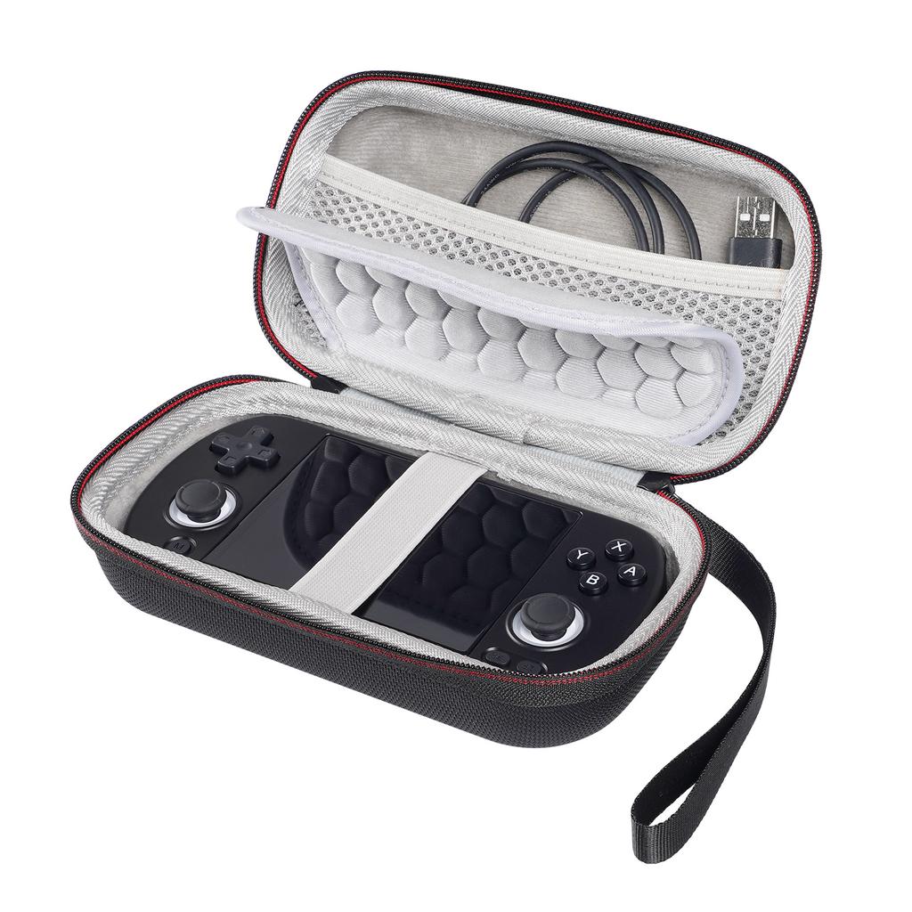 Handheld Game Console, Portable Mini Game Player Storage Bag Charging Cable Accessories Hard Case For Anbernic RG40XX H