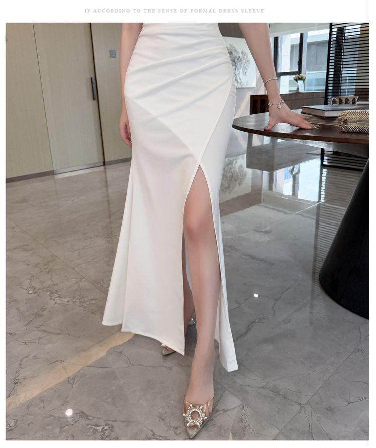 2026 Elegant One-Shoulder Evening Gown: Slimming, Bodycon, Long Banquet Dress