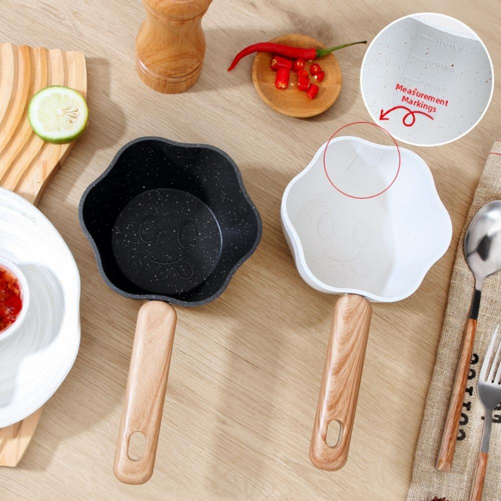 Pro elektrický sporák Indukční pánev Mini rendlík Vaření na sporáku Jako na obrázku Nepřilnavý hrnec na vaření Maifanitový materiál