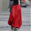 2023 High Waist A-line Midi Skirt: Plus Size, Slimming Women's Dance Skirt