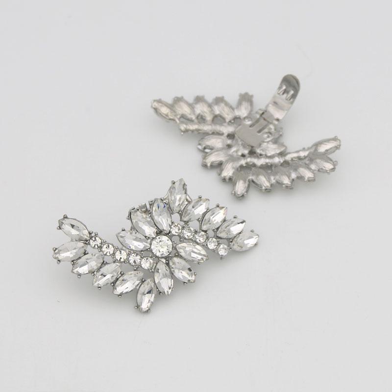 Zdejmowane Ozdoby Klamer Butów: Wszechstronne Akcesoria na Wysokim Obcasie z Metalowymi Klipsami na Wesela