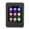 T7 MP4 Player 1.8inch Large Screen Music Player with FM Radio Recording Function for Walking RunningSilver 4GB