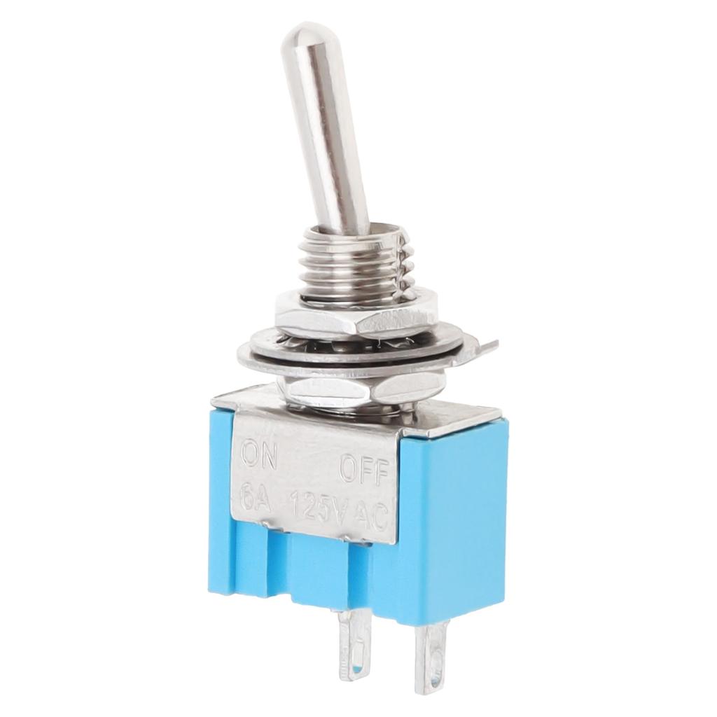 Smgda Toggle Switch with 5.9 inch (15 cm) Cable 6A/125VAC, 3A/250VAC 2 Pin SPST