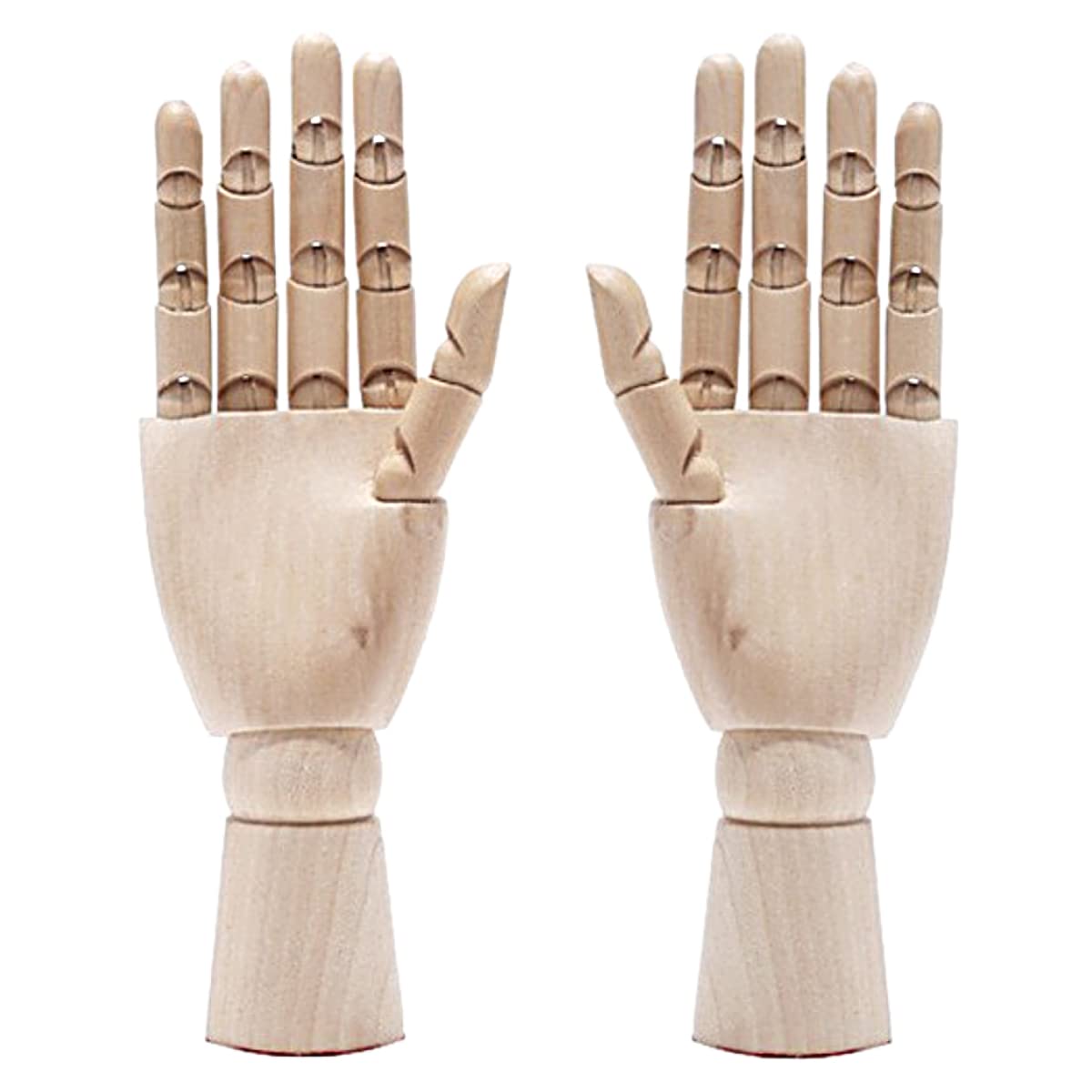 ENN LLC Рисующая кукла Деревянная модель руки Деревянная кукла с подвижными суставами (Обе руки)