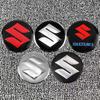 4Pcs Car Emblem Wheel Hub Center Cap Sticker Rim Badge Cover For Swift Jimny Ignis Alto Kaiser DZire Swace Across Kizashi