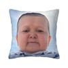 Custom Modern Hasbulla Hasbullah Smile Cushion Cover for Sofa Soft Pillow Case Bedroom Decoration