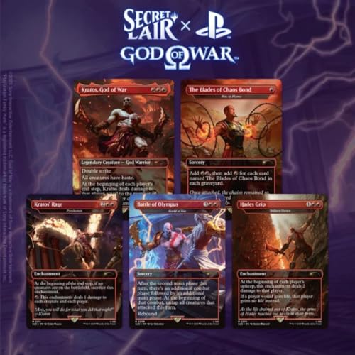 Magic the Gathering Secret Lair x God of War: Greek (Non-Foil)