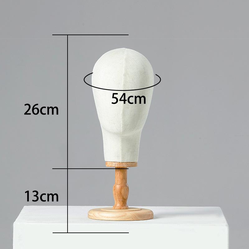 Desktop Female Mannequin Hat and Wig Display Stand