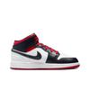 New Jordan 1 Mid Gym Red Black Toe GS DQ8423-106