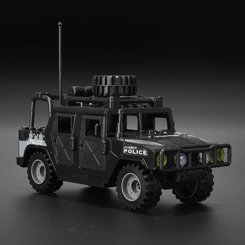 Peacekeeping and Riot Control Teams, Police, Special Forces, Soldiers, Military Figures, Children, Assembled Toys, Building Toys, Gifts