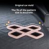 For BYD Dolphin Surf/Mini Atto 1 Interior Accessories Center Console Decorative Sticker Air Vent Trim Frame Dashboard PanelGood product