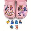 16-Piece Zootopia Cartoon Shoe Charms Set for DIY Sandals and Slippers