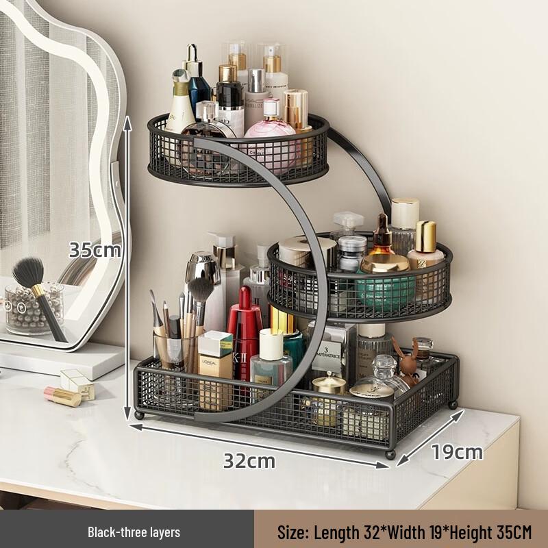 Changbaosen Vielseitiges 3-stöckiges Eisen-Lagerregal