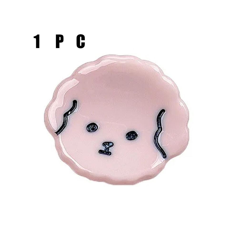 Cartoon puppy acetic acid claw clip temperament cute mini hair clip side clip hair clip hair accessory