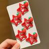 5 Pieces of Kidsren's Bangs Broken Hair Clips Girls' Star Strawberry Girls' Forehead Five-pointed Star Hair Clips Baby