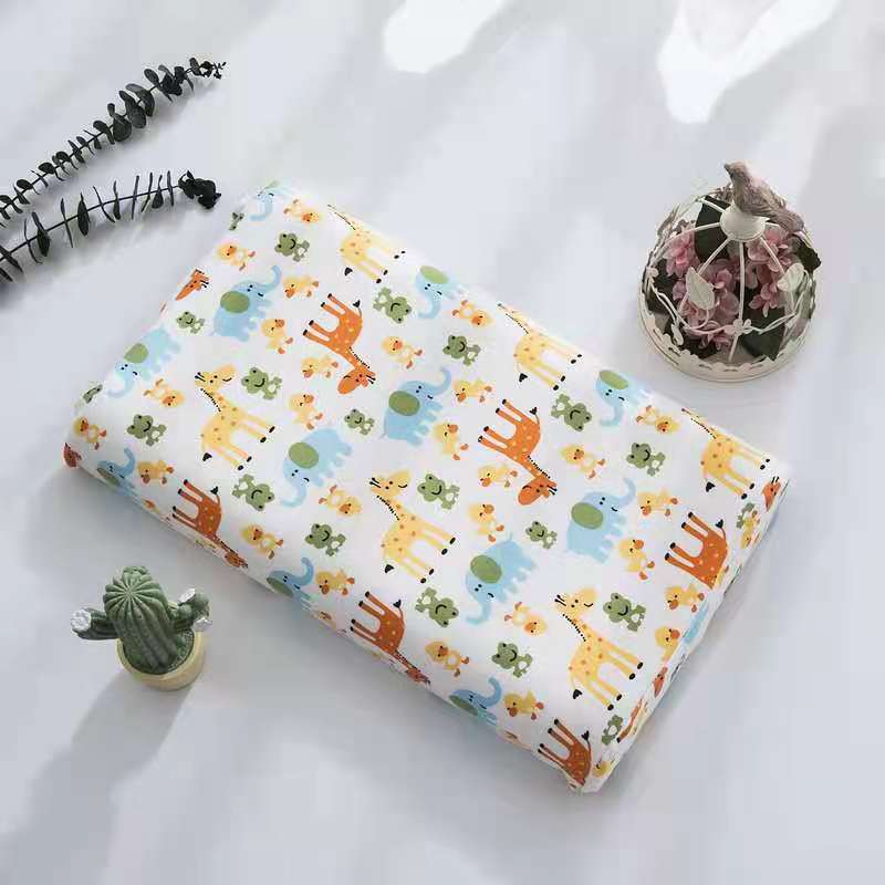 

Тайская детская латексная подушка для массажа шеи в детском саду с рисунком из латекса 27*44