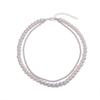 European French Pearl Double Layer Necklace for Women - Stylish, Versatile Clavicle and Sweater Chain