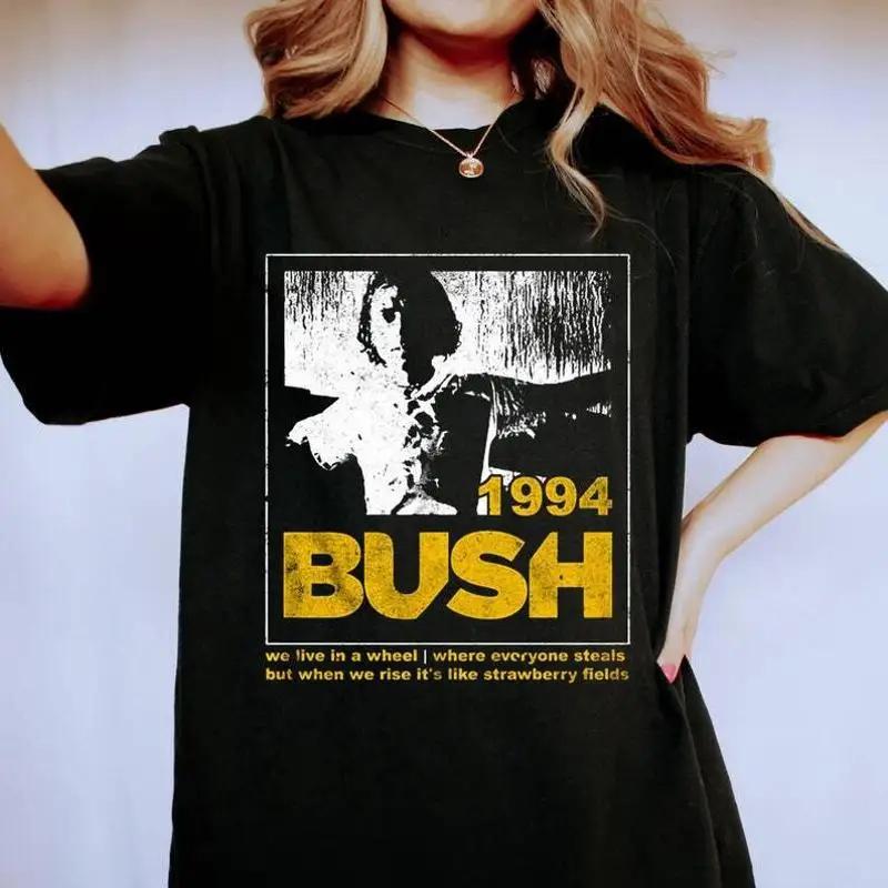Bush Alt Rock Band T Shirt Glycerine Lyrics 1994 Te4610